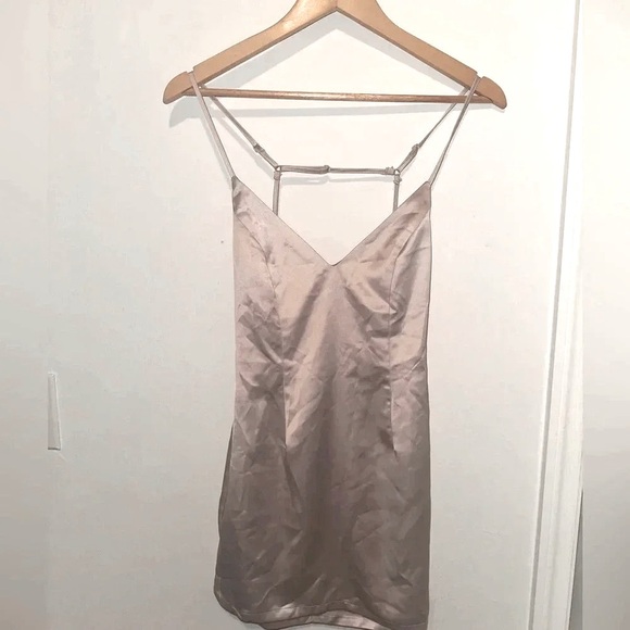 Superdown Nicole Mini Dress in Nude Sz XS - Picture 4 of 8